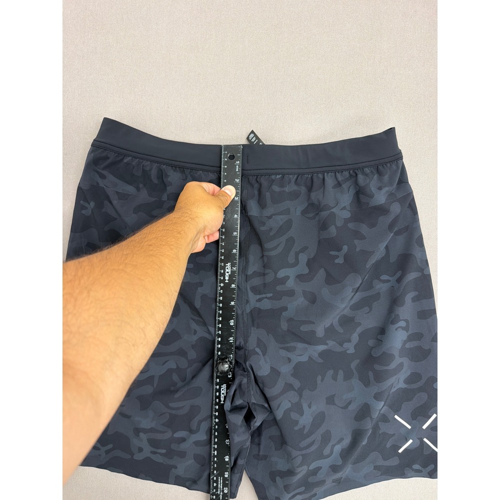 Ten Thousand Interval Shorts Mens XL Black Camo 7 Inch Inseam Lined Training - Picture 5 of 9